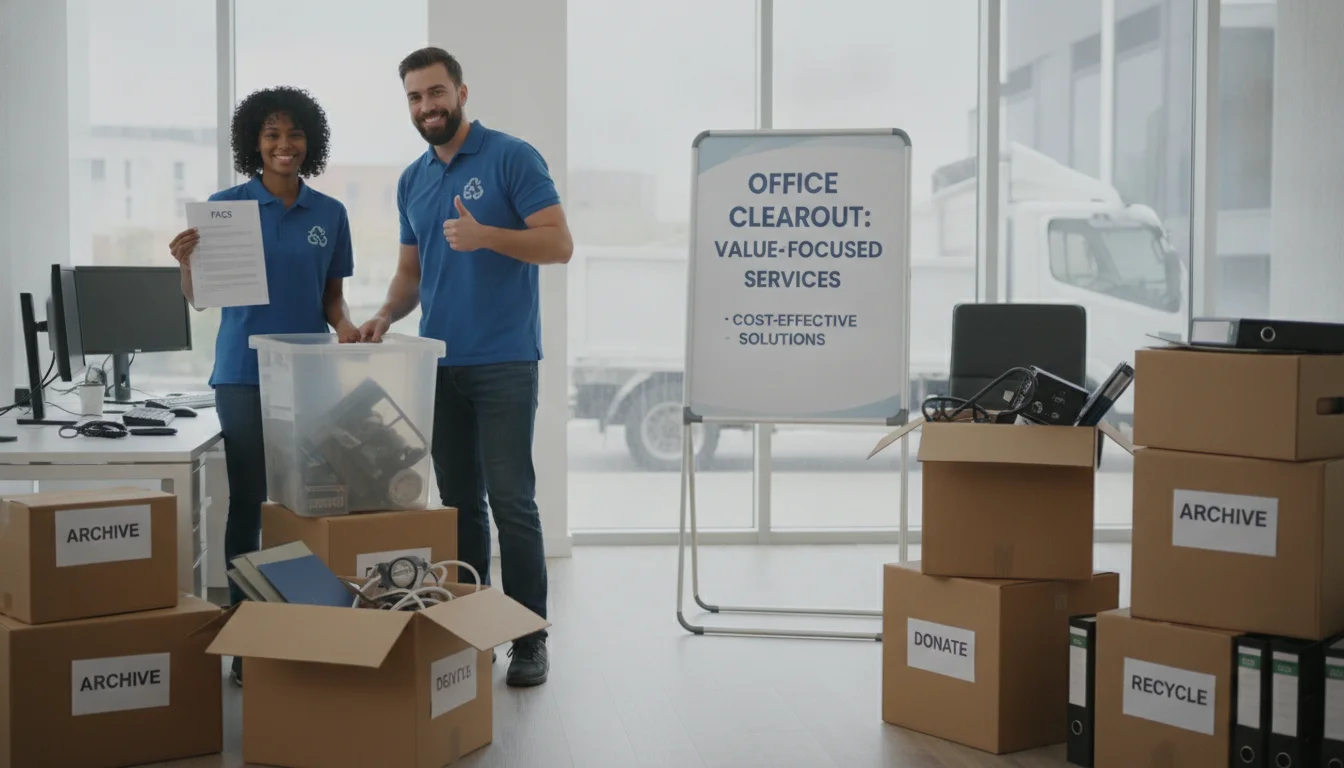 Office Cleanout FAQs: Cost, Scheduling, Electronics & What’s Next in Cherry Hill